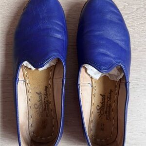 Sabah Blue W Leather Loafers